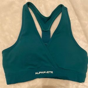 Alphalete Teal Sports Bra